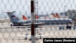 Ռուսական դրոշով օդանավը վենեսուելայի օդանավակայանում, 24-ը մարտի, 2019