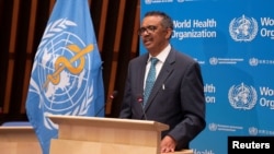 BSG-niň baş direktory Tedros Gebreýesus 