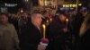 WATCH: Thousands March In Belgrade To Remember Slain Kosovo Serb Leader