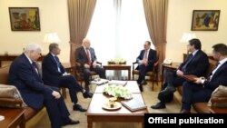 ԱԳ նախարար Զոհրաբ Մնացականյանի և Մինսկի խմբի համանախագահների հանդիպումը, Երևան, 29-ը հոկտեմբերի, 2018թ․