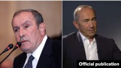 Հայաստանի առաջին նախագահ Լևոն Տեր-Պետրոսյան և երկրորդ նախագահ Ռոբերտ Քոչարյան
