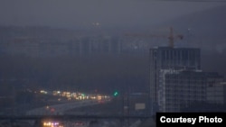 Сумерки в Усть-Каменогорске