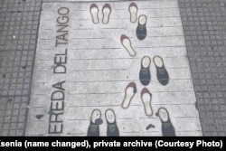 Схема для танга ў горадзе