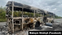 Розбита техніка на трасі «Слов'янськ – Ізюм». Вересень 2025 року