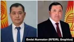 Эркин Чечейбаев (слева) и Каныбек Досмамбетов 