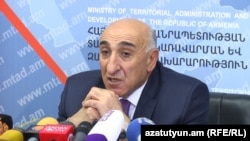 Տարածքային կառավարման նախարար Դավիթ Լոքյան, 10-ը հոկտեմբերի, 2017 թ․ 