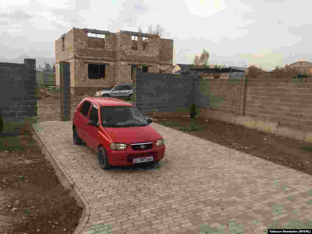 Автомашина Улана Салянова.&nbsp;