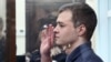 Nikita Chirtsov in a Moscow court on November 12.
