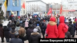 Митинг в Новосибирске, 23 марта 2019