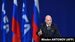 Президенти Федератсияи байналмилалии футбол Ҷанни Инфантино.