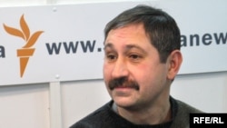 Александр Гольц в студии Радио Свобода