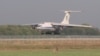 The IL-76 aircraft reportedly had a malfunctioning engine. (file photo)