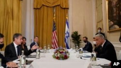 ԱՄՆ պետքարտուղարի և Իսրայելի արտգործնախարարի բանակցությունները Հռոմում, 27-ը հունիսի, 2021թ.