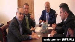 Ոչ իշխանական եռյակի հանդիպումը, 7-ը հոկտեմբերի, 2014թ․