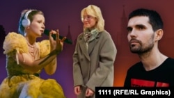 Коллаж: Монеточка, Наоко и Noize MC